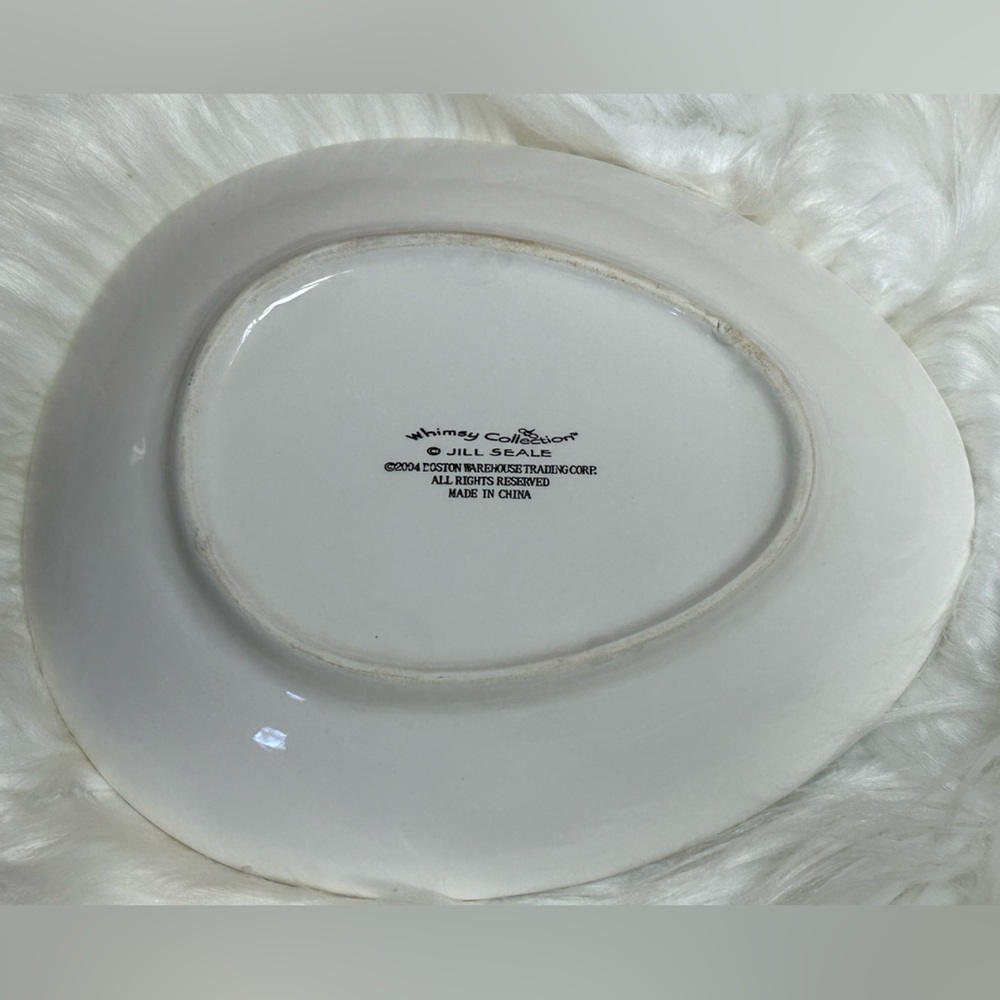 Whimsy Collection Jill Seale Boston Warehouse Set of 4 Plates - Picture 11 of 16